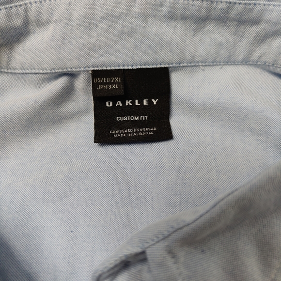Oakley Oxford Short Sleeve Shirt XXL - Picture 2 of 6